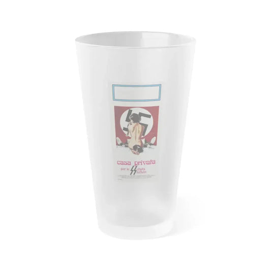 SS GIRLS (ITALIAN) 2 1977 Movie Poster - Frosted Pint Glass 16oz 16oz Frosted - Go Mug Yourself