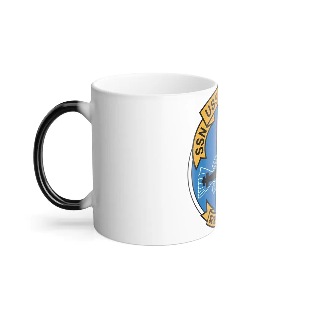SSN USS Lapon 661 Secret ET Hardi (U.S. Navy) Color Changing Mug 11oz-Go Mug Yourself