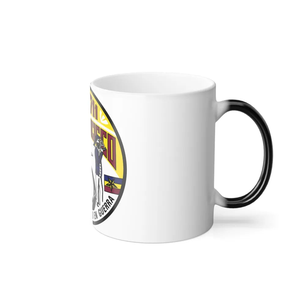 SSN711 San Francisco Oro En Paz Fierro En Guerra (U.S. Navy) Color Changing Mug 11oz-Go Mug Yourself