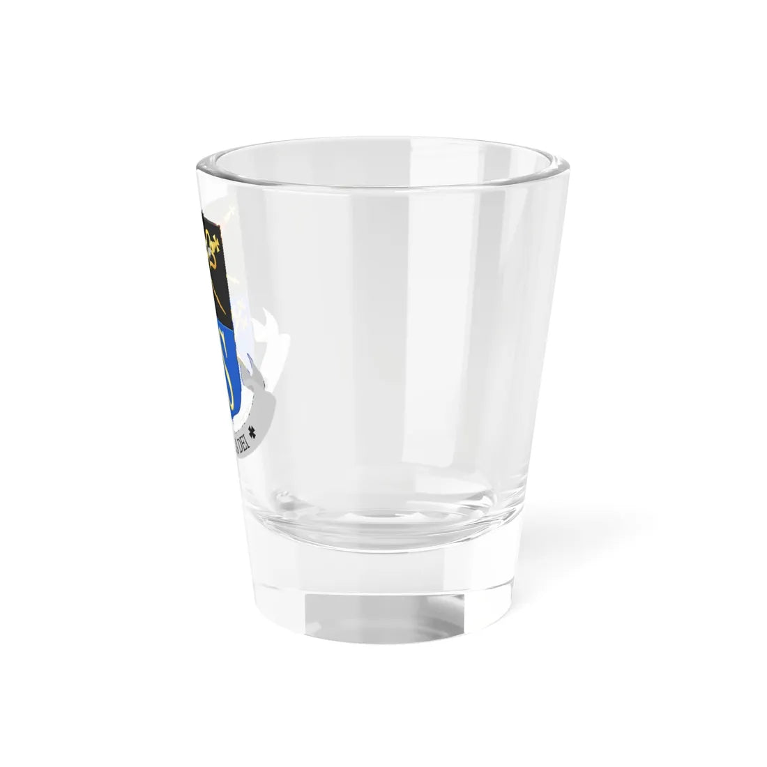 St Johannes de Doper Laren wapen (Netherlands) (Coat of Arms) Shot Glass 1.5oz - Go Mug Yourself