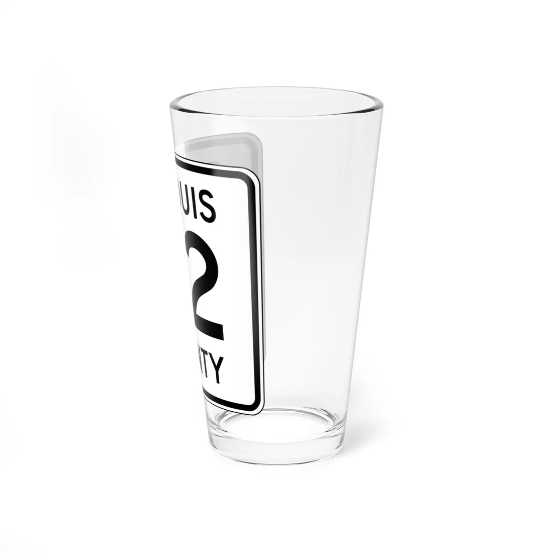 St Louis County Route 32 MN (Minnesota) (Road Sign) Pint Glass 16oz - Go Mug Yourself