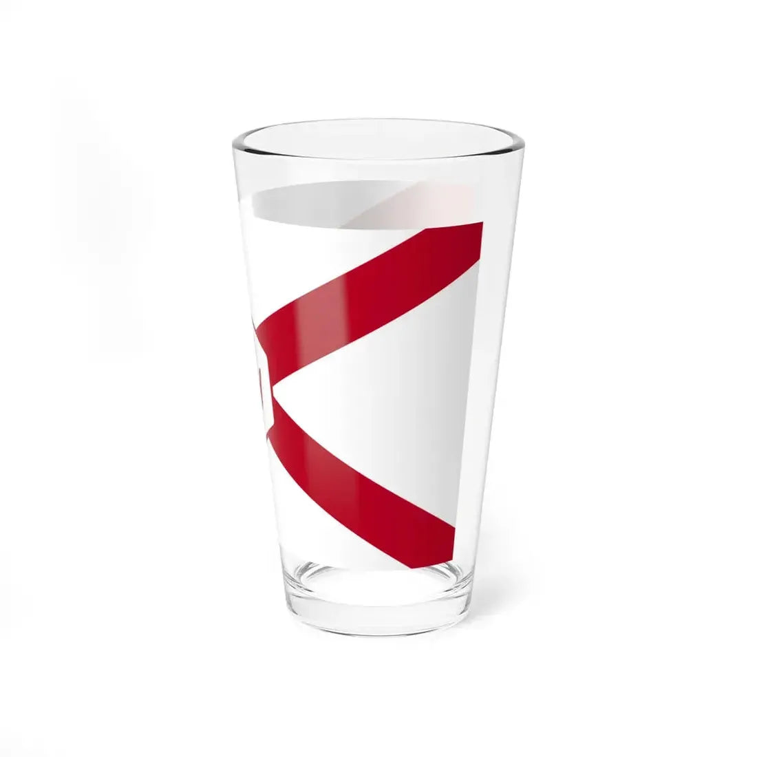St. Patricks Northern Ireland Flag Hexagon (Ireland) Pint Glass 16oz - Go Mug Yourself