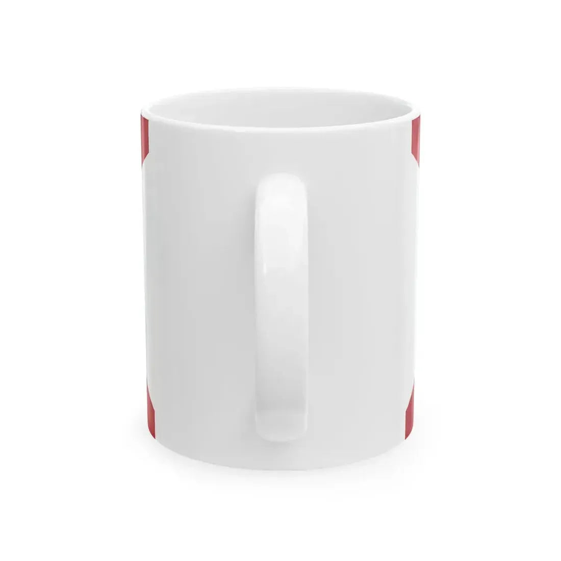 St. Patricks Northern Ireland Flag Hexagon (Ireland) White Coffee Mug - Go Mug Yourself