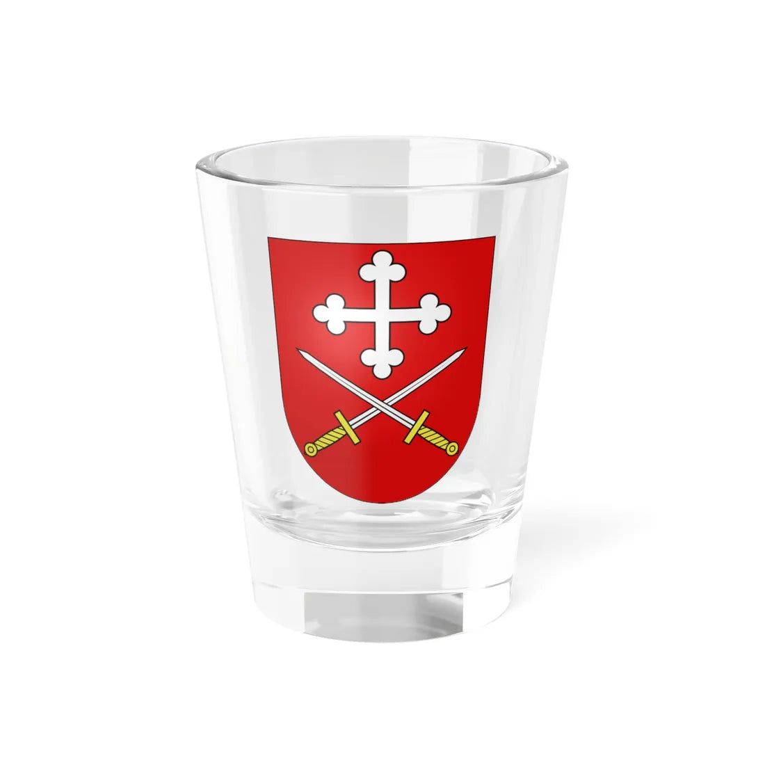 St. Ursen-coat of arms (Switzerland) (Coat of Arms) Shot Glass 1.5oz - Go Mug Yourself