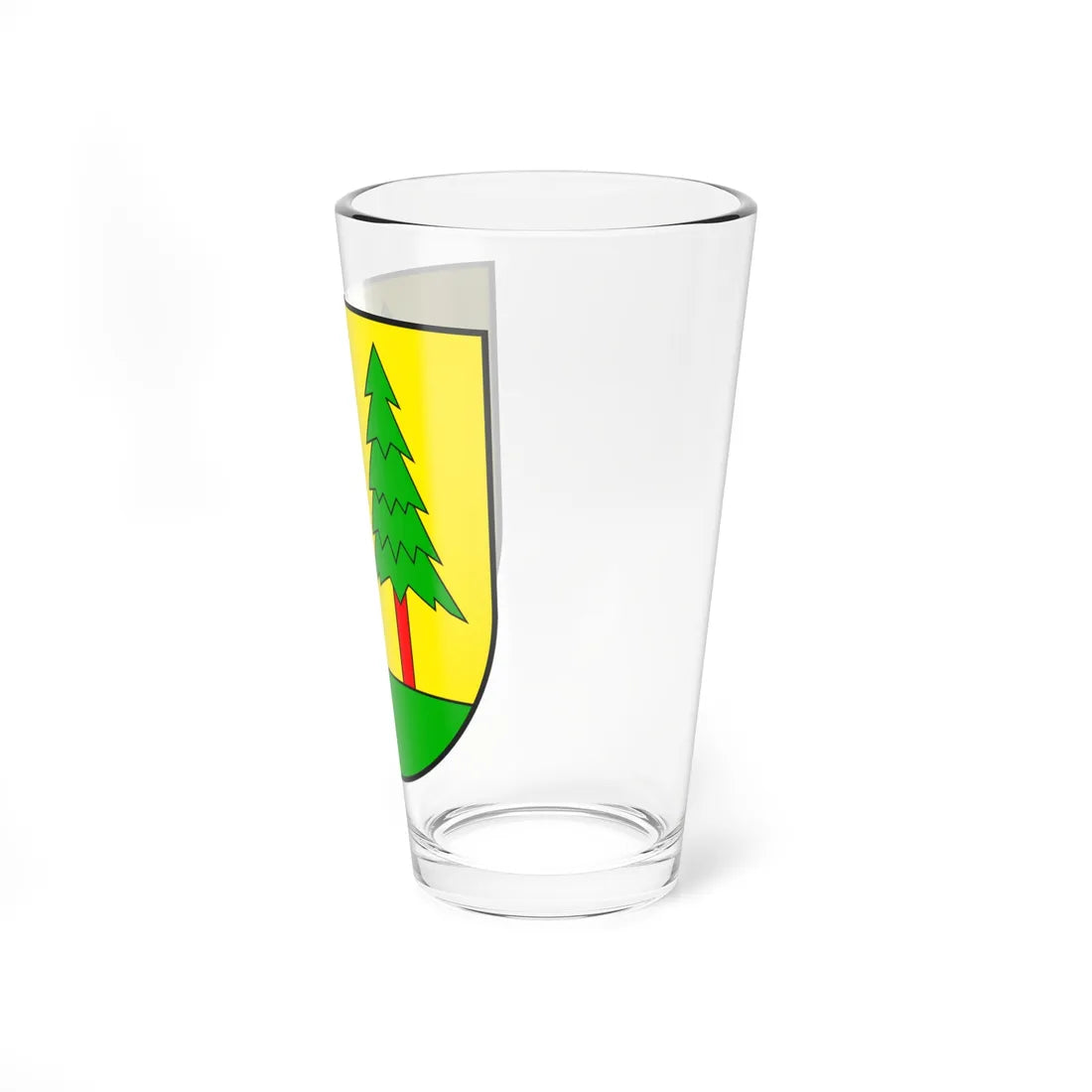 Sta Maria Val Müstair wappen (Switzerland) (Coat of Arms) Pint Glass 16oz - Go Mug Yourself