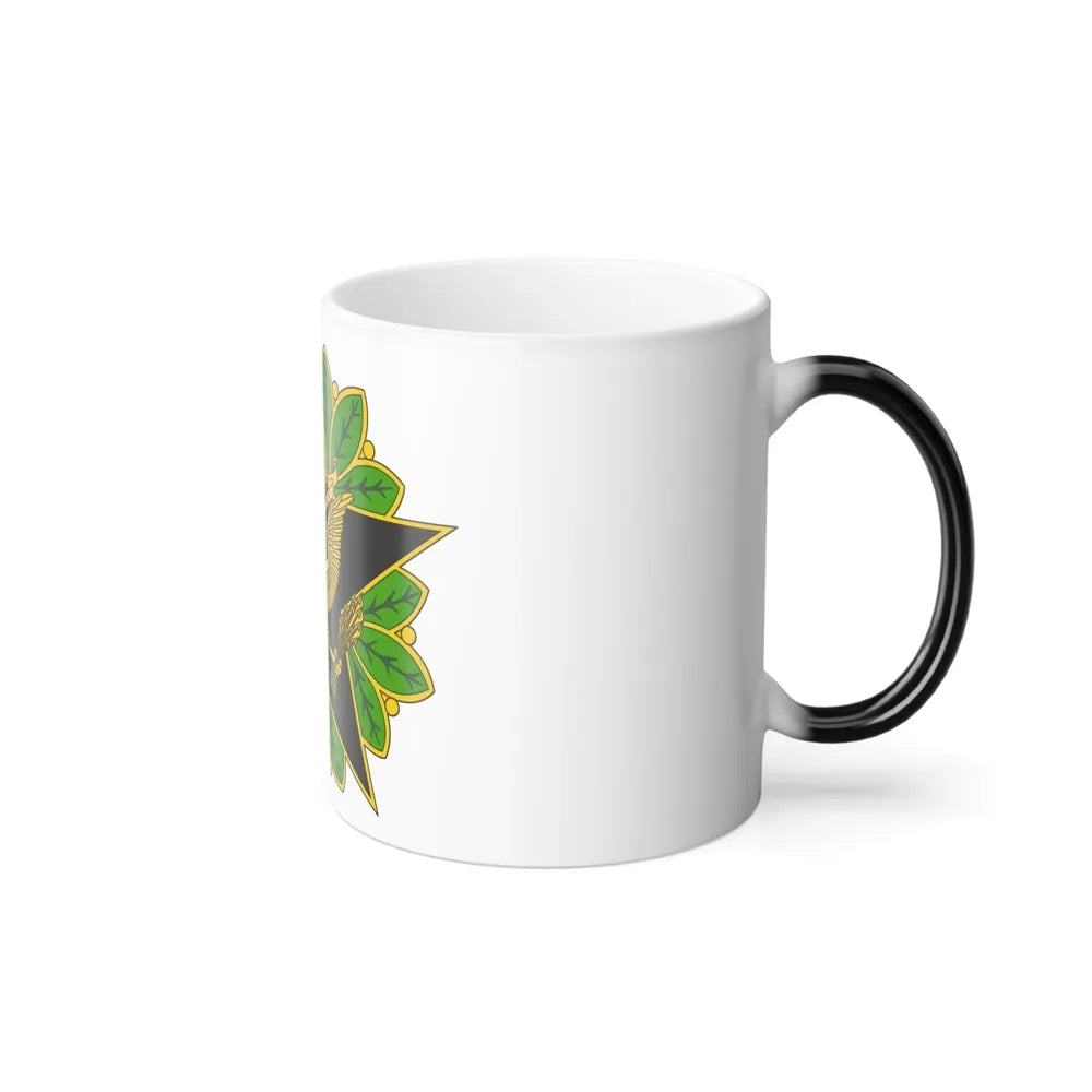 Staff Identification Badge (U.S. Army) Color Changing Coffee Mug-Go Mug Yourself