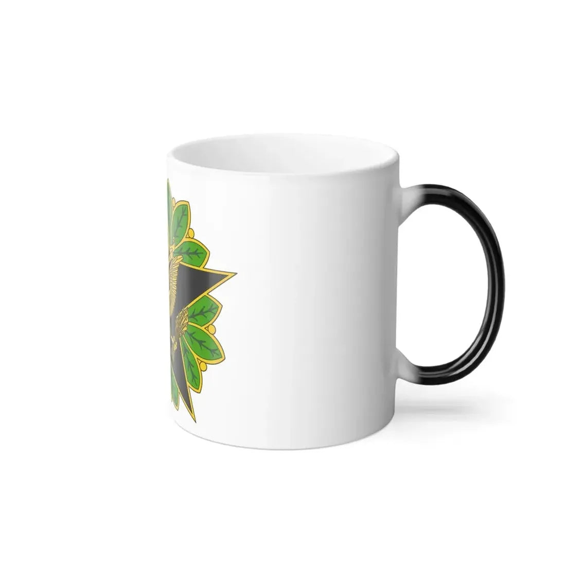 Staff Identification Badge (U.S. Army) Color Changing Coffee Mug - Go Mug Yourself
