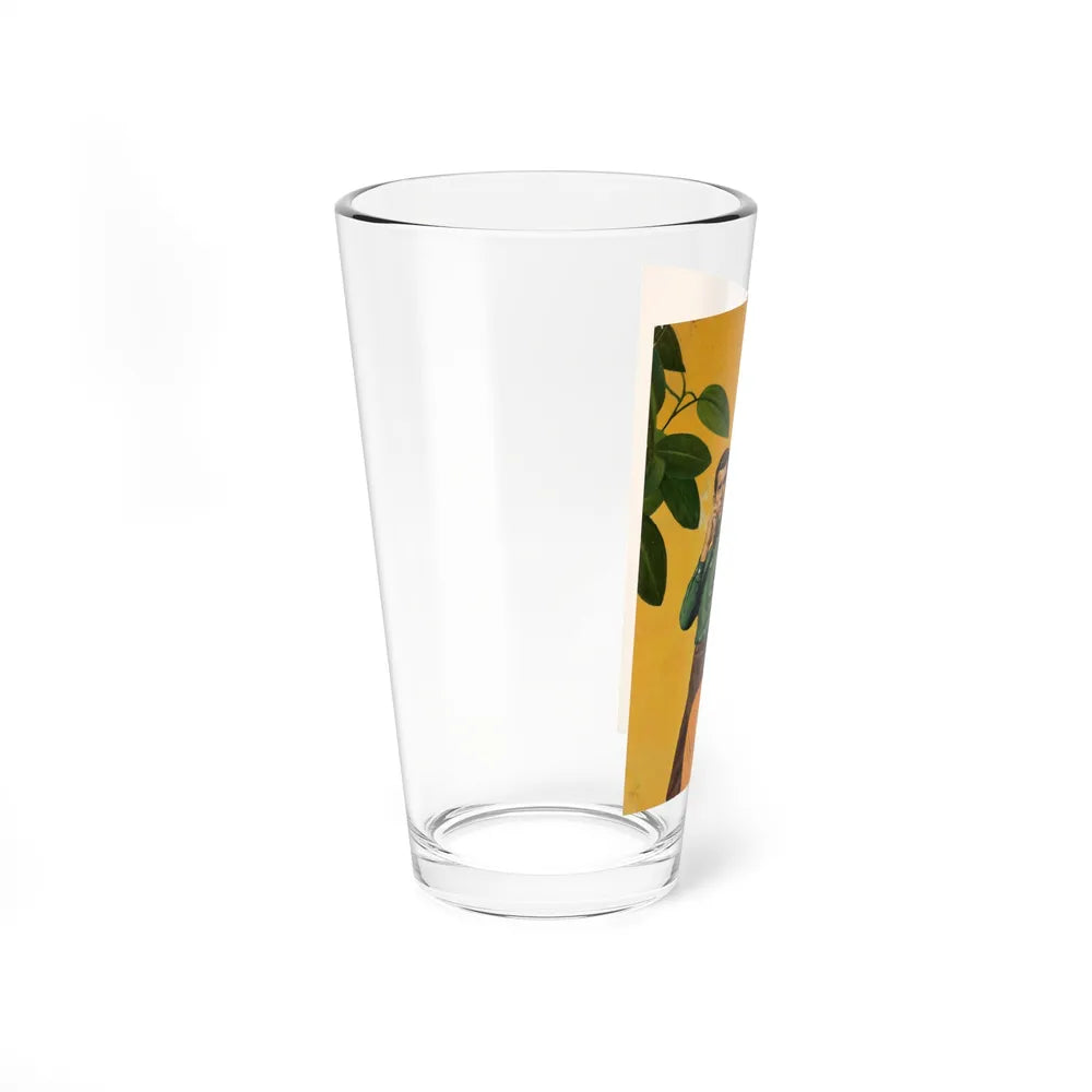 Stan Borack Forecast for Love Paperback Novel Cover (Paperback Library, 1966) - Pint Glass 16oz - Go Mug Yourself
