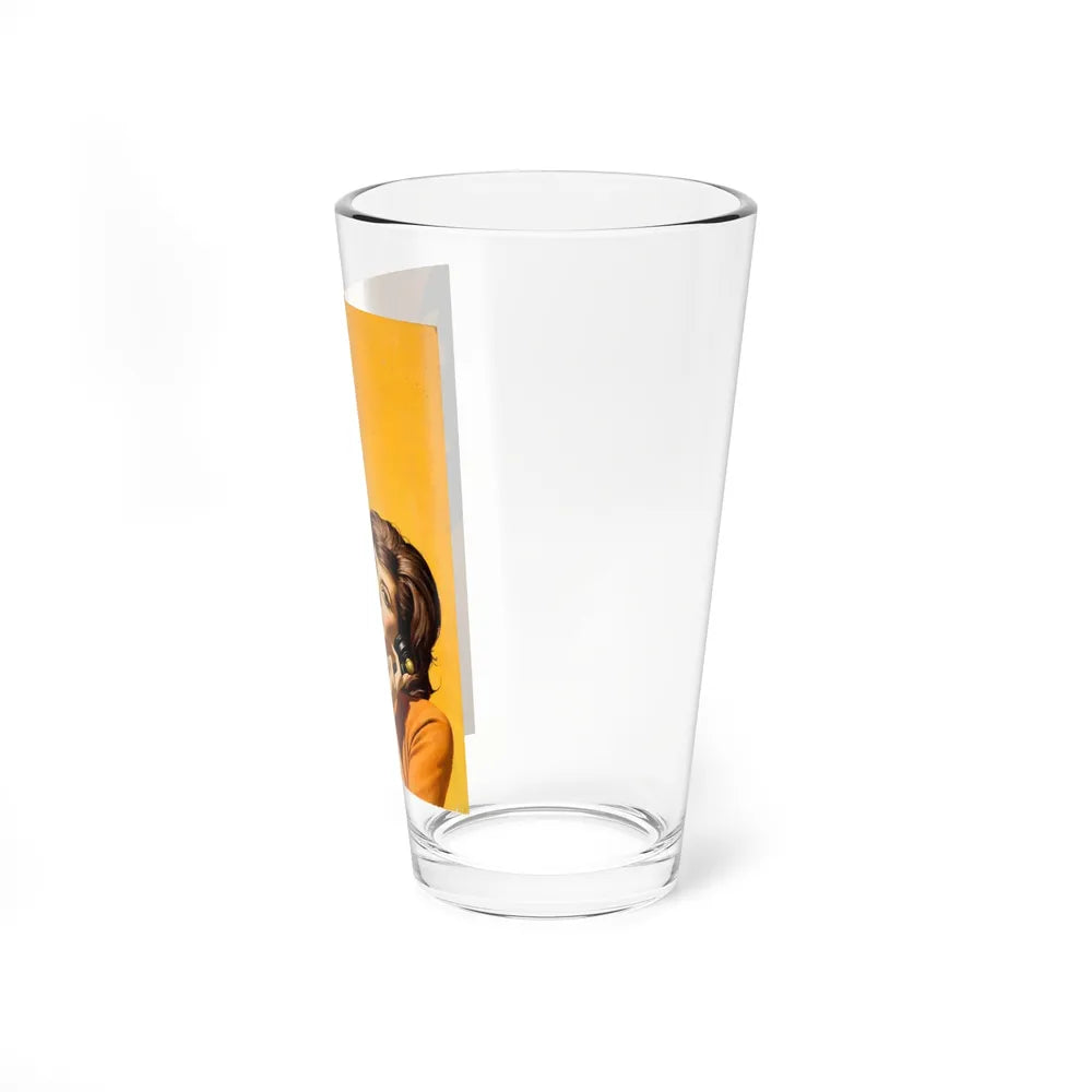 Stan Borack Forecast for Love Paperback Novel Cover (Paperback Library, 1966) - Pint Glass 16oz - Go Mug Yourself