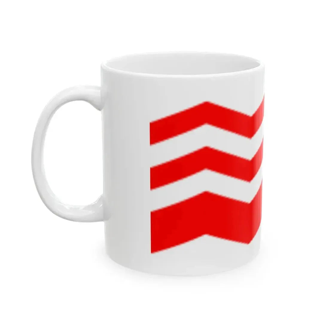 Standard of Chief of Staff SSF (Japan) White Coffee Mug - Go Mug Yourself