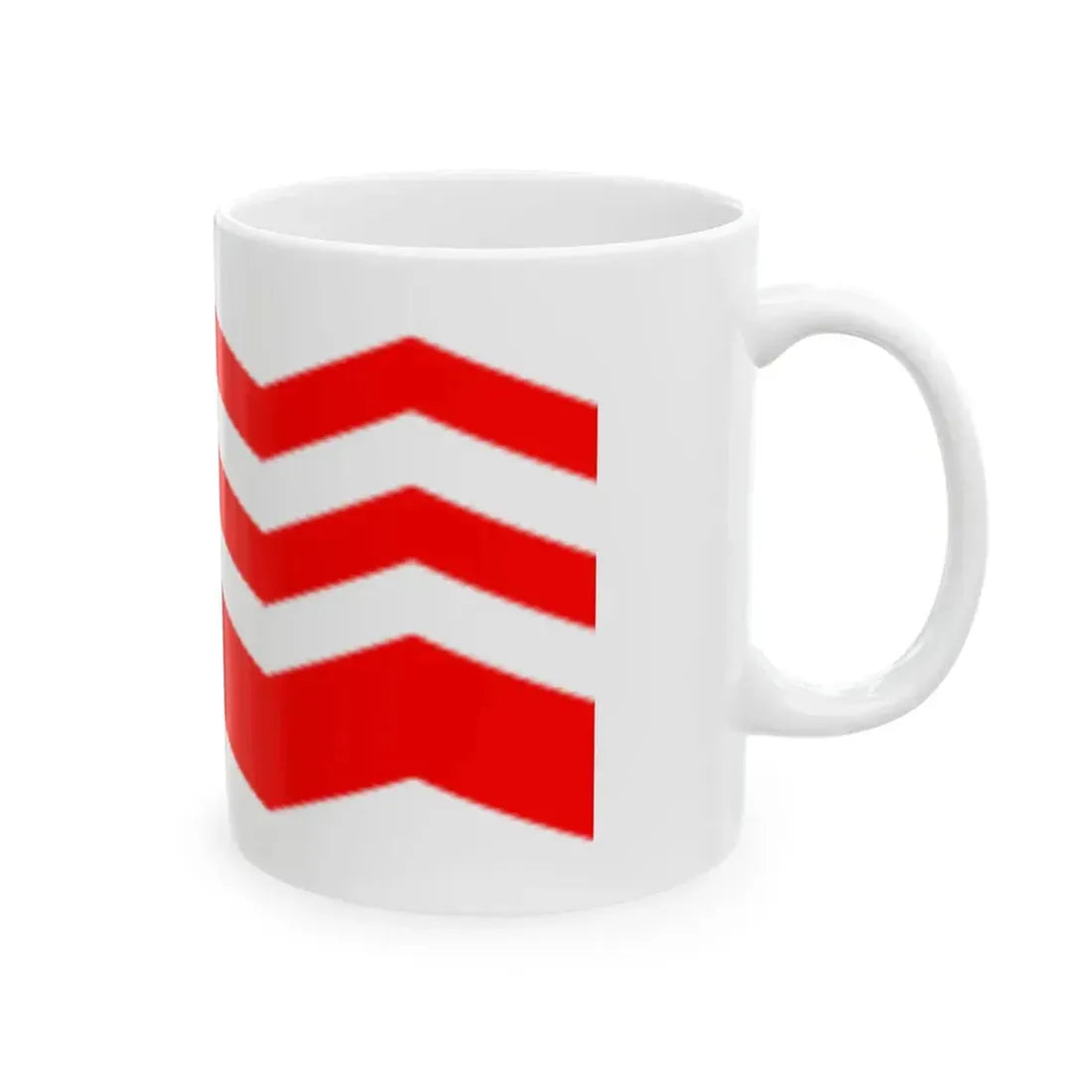 Standard of Chief of Staff SSF (Japan) White Coffee Mug - Go Mug Yourself