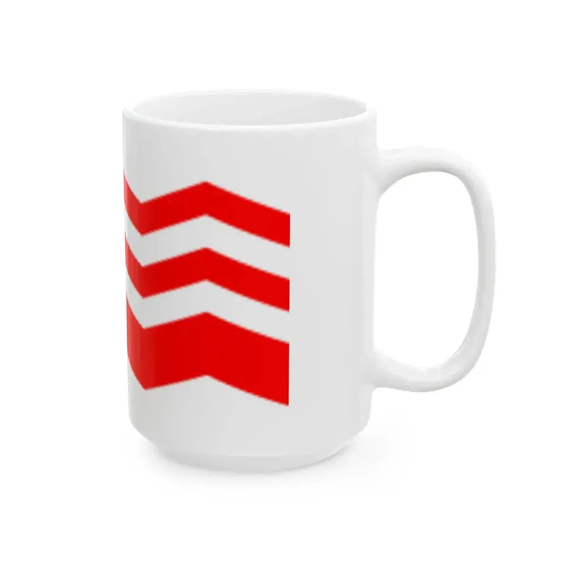 Standard of Chief of Staff SSF (Japan) White Coffee Mug - Go Mug Yourself