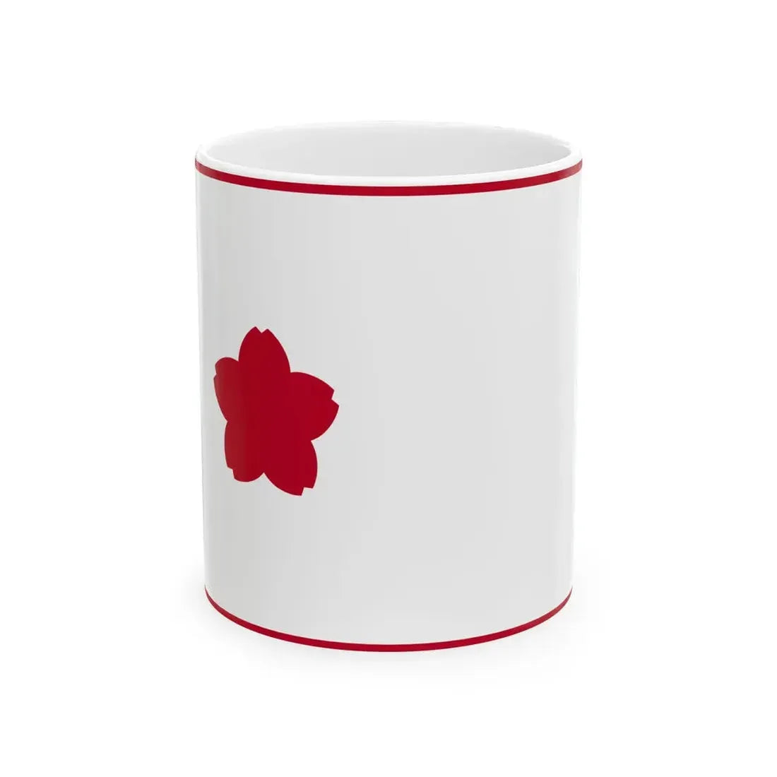 Standard of Commander B JMSDF (Japan) White Coffee Mug 11oz - Go Mug Yourself