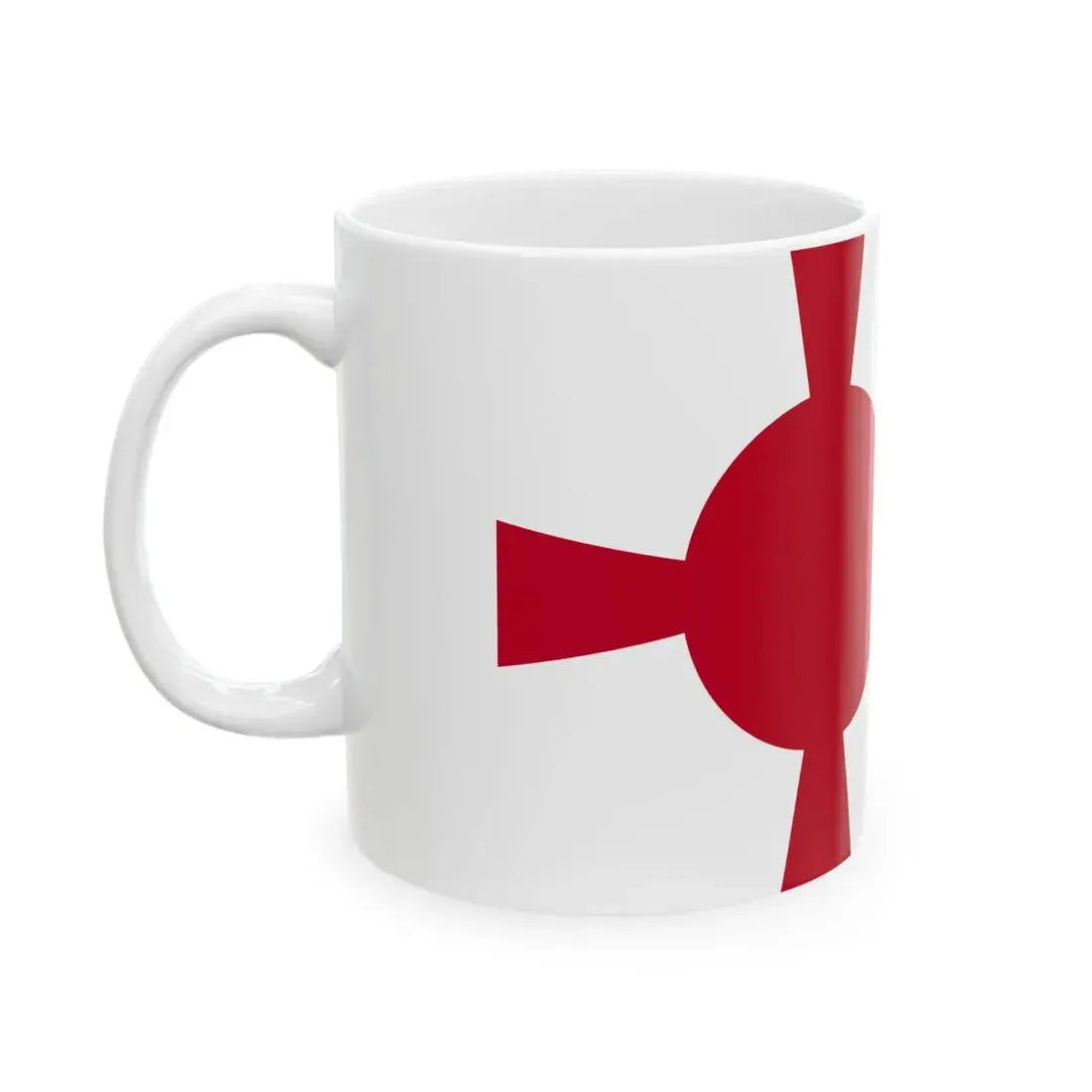 Standard of Commander of Imperial Japanese Navy (Japan) White Coffee Mug - Go Mug Yourself