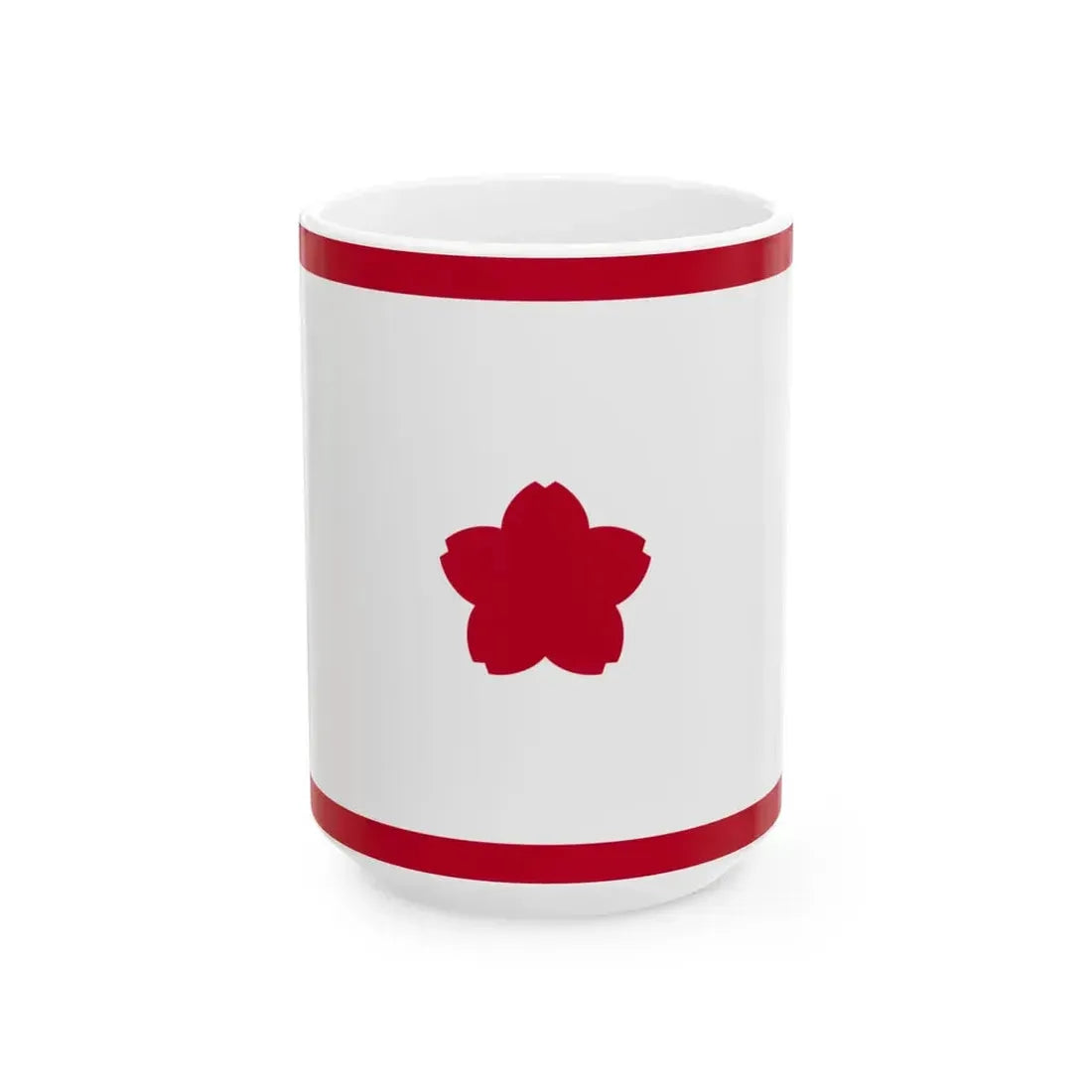 Standard of Frigate Commander JMSDF (Japan) White Coffee Mug 15oz - Go Mug Yourself