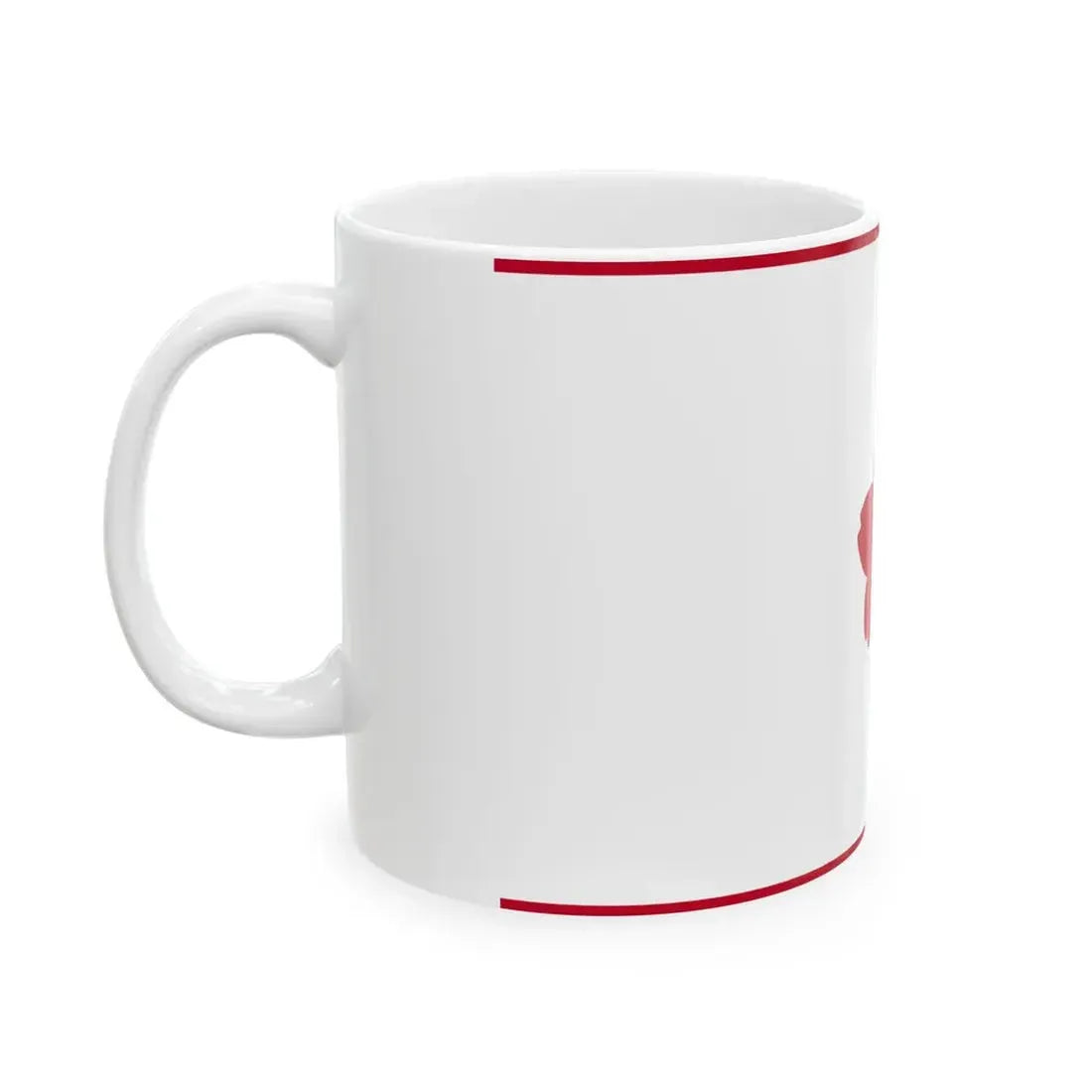 Standard of Frigate Commander JMSDF (Japan) White Coffee Mug - Go Mug Yourself