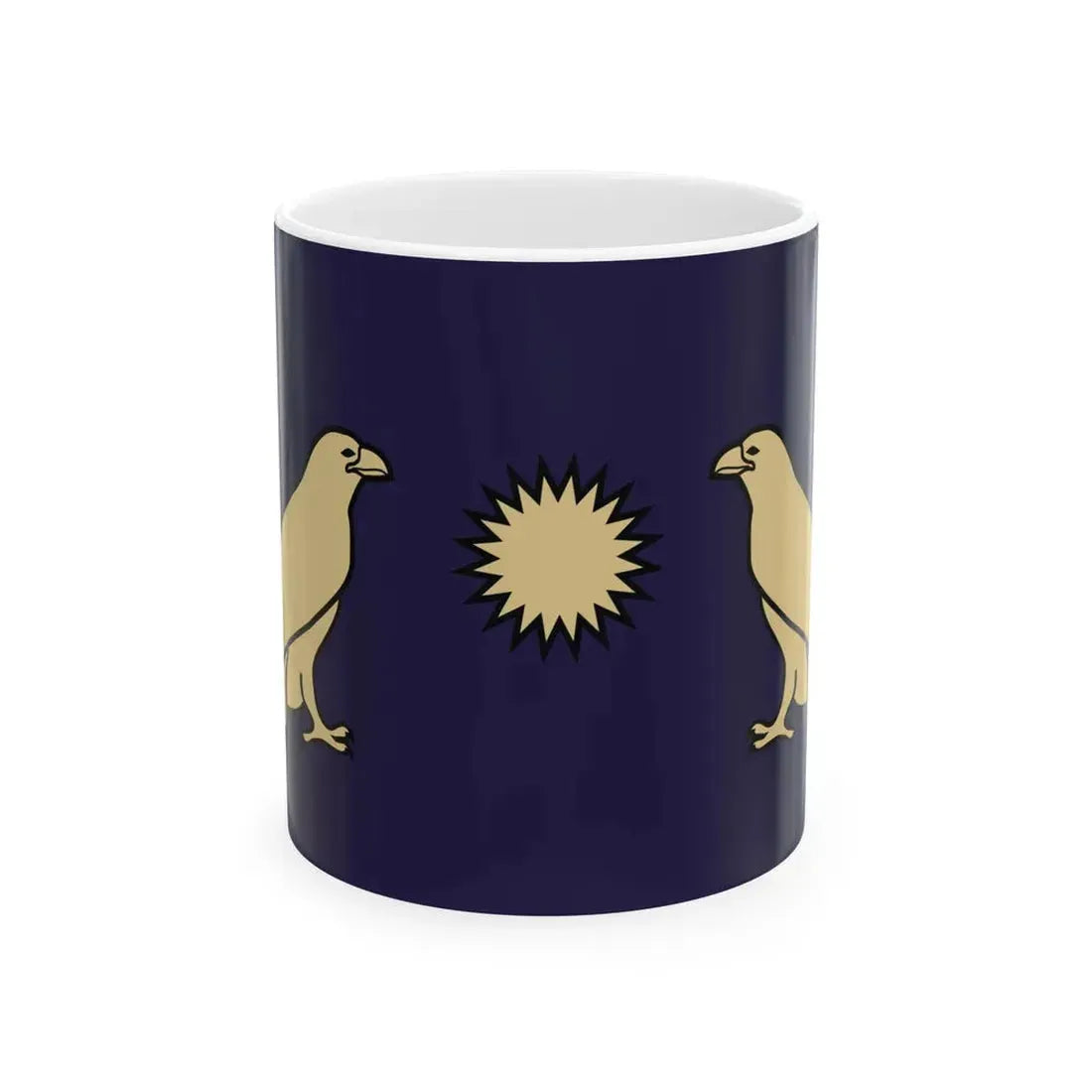 Standard of the Arshakuni Arsacid dynasty (Armenia) White Coffee Mug 11oz - Go Mug Yourself