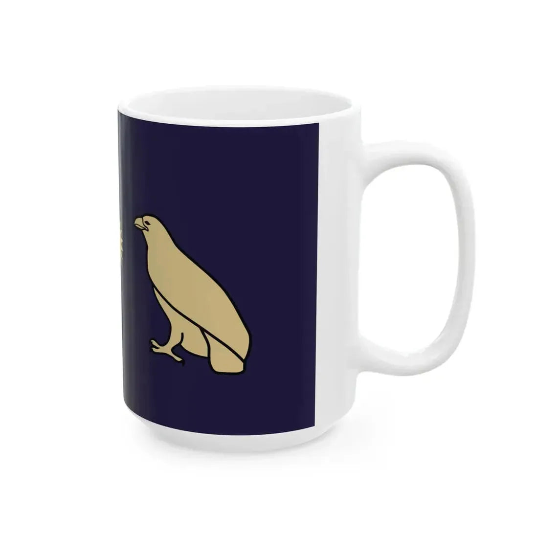 Standard of the Arshakuni Arsacid dynasty (Armenia) White Coffee Mug - Go Mug Yourself