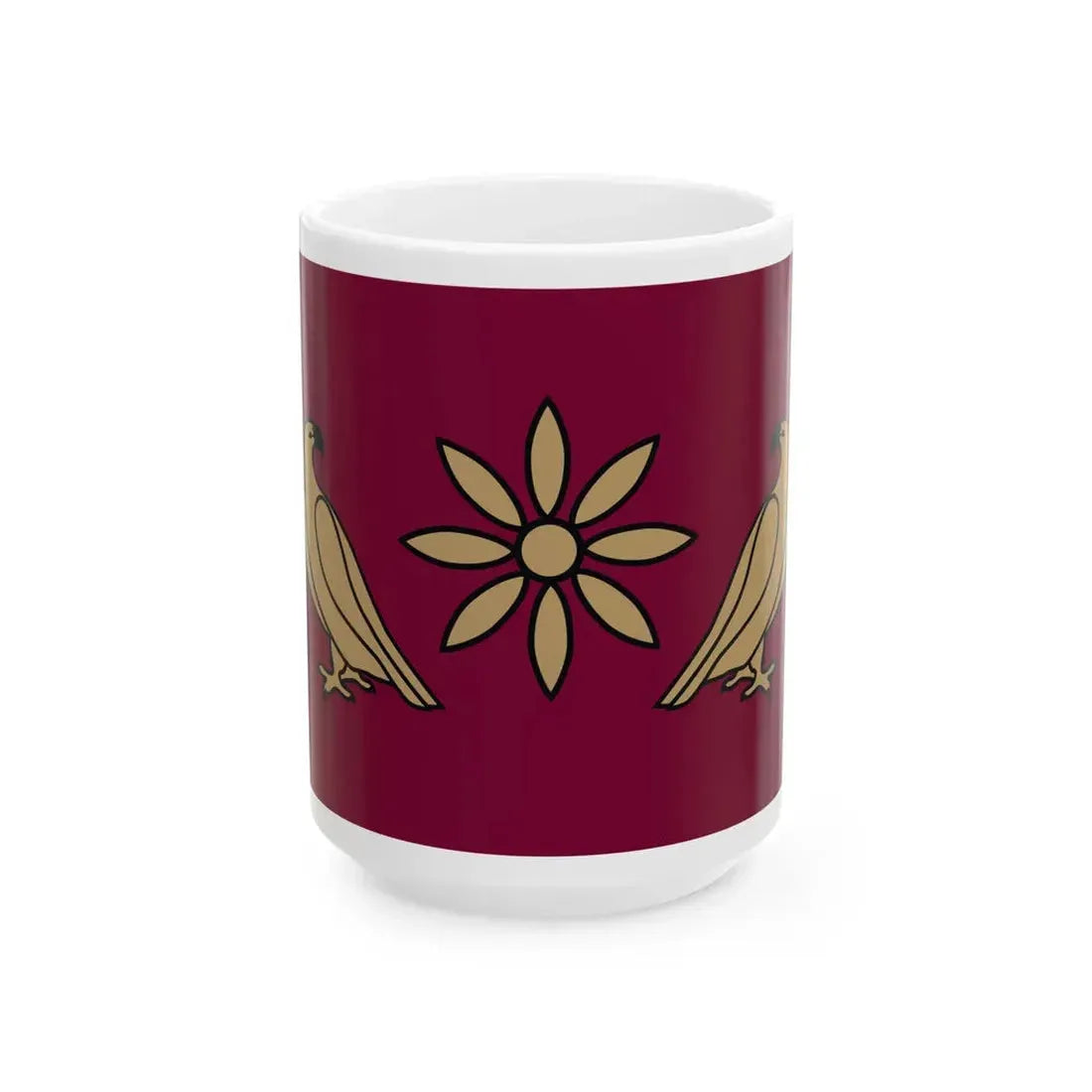 Standard of the Artaxiad dynasty (Armenia) White Coffee Mug 15oz - Go Mug Yourself