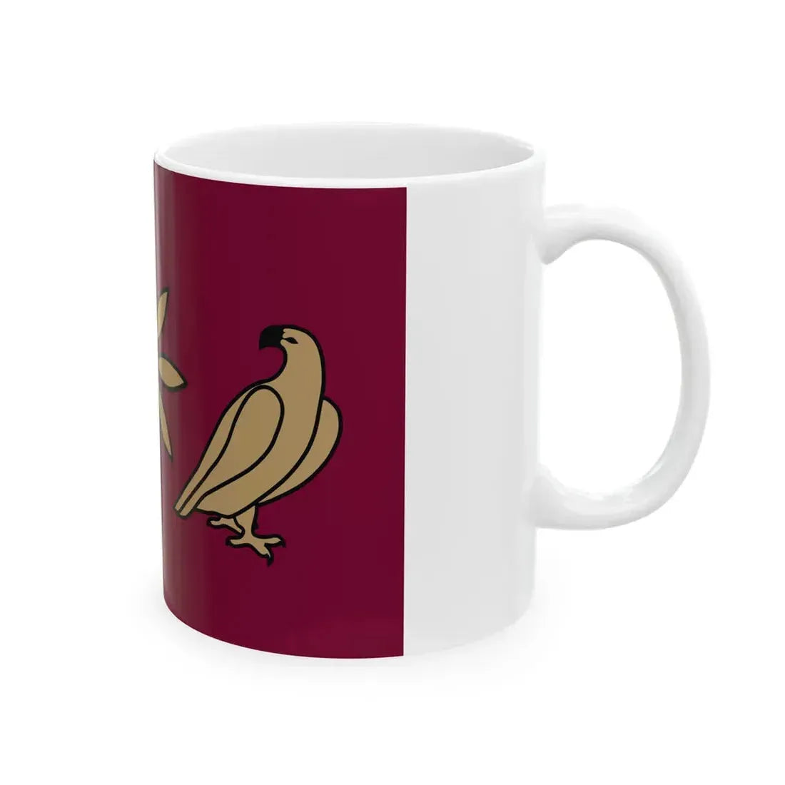 Standard of the Artaxiad dynasty (Armenia) White Coffee Mug - Go Mug Yourself