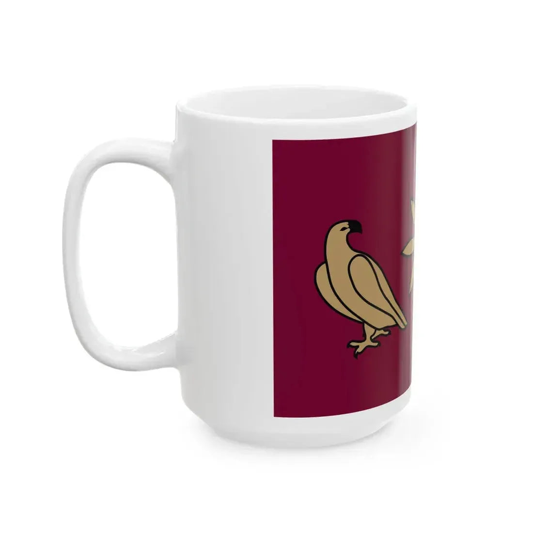 Standard of the Artaxiad dynasty (Armenia) White Coffee Mug - Go Mug Yourself