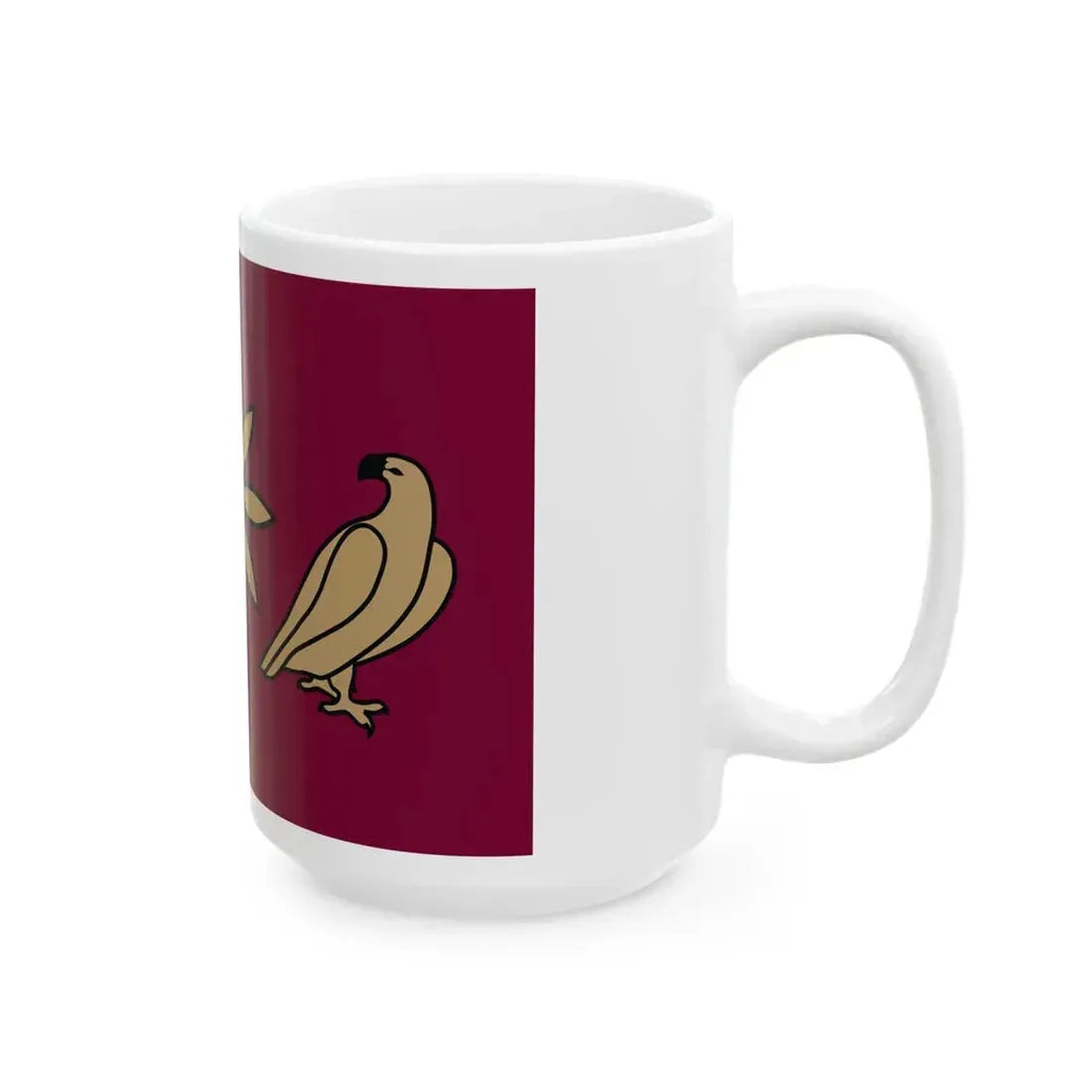Standard of the Artaxiad dynasty (Armenia) White Coffee Mug - Go Mug Yourself