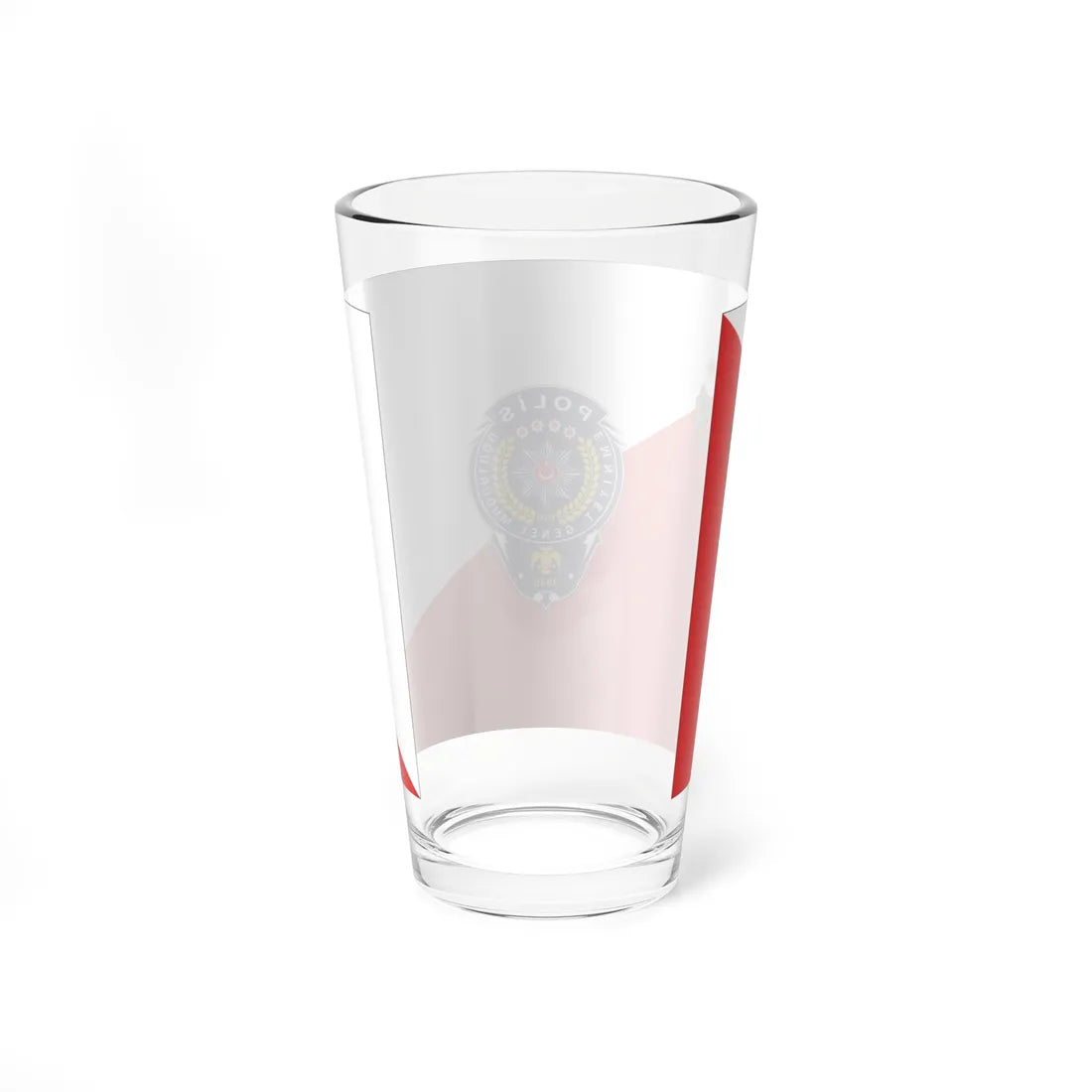 Standard of the Chief of Police of Turkey (Turkey) Pint Glass 16oz - Go Mug Yourself