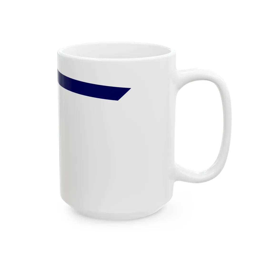 Standard of the Commander of Regional Coast Guard Headquarters Japan Coast Guard (Japan) White Coffee Mug - Go Mug Yourself