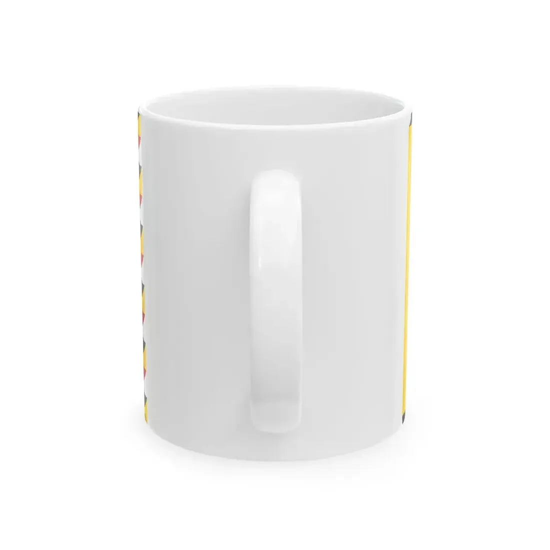 Standard of the Common Army Yellow (Austria) White Coffee Mug - Go Mug Yourself