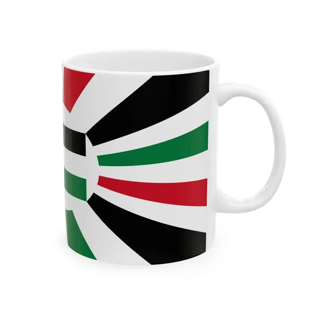 Standard of the Emir of Transjordan 1928-1939 (Jordan) White Coffee Mug - Go Mug Yourself