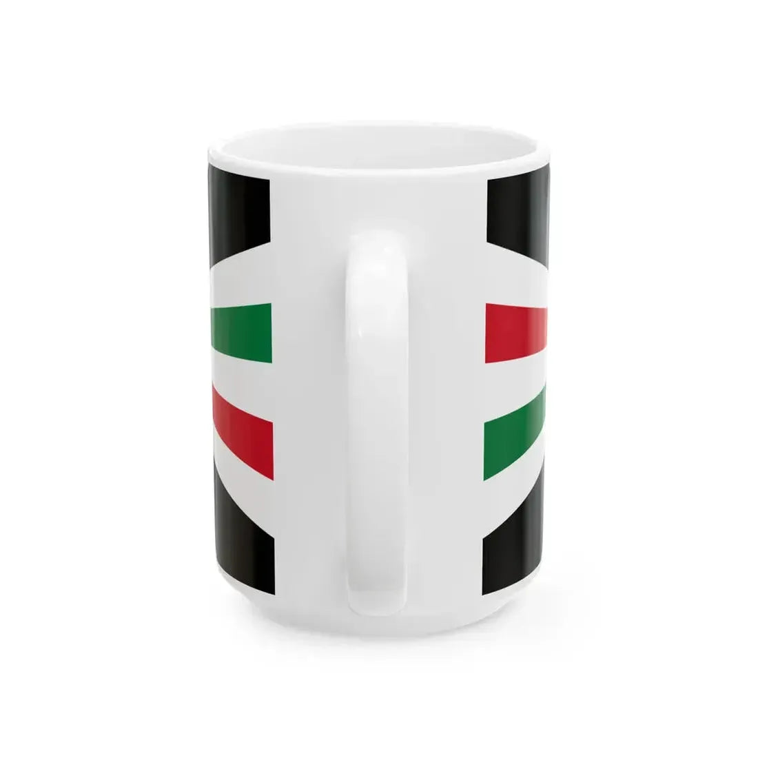 Standard of the Emir of Transjordan 1928-1939 (Jordan) White Coffee Mug - Go Mug Yourself