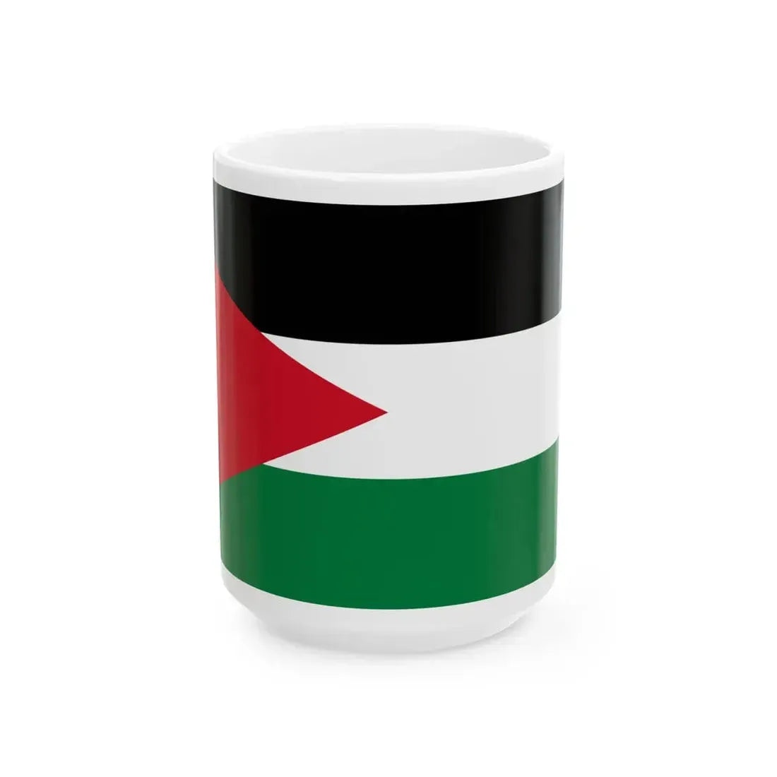 Standard of the King of Jordan (Jordan) White Coffee Mug 15oz - Go Mug Yourself