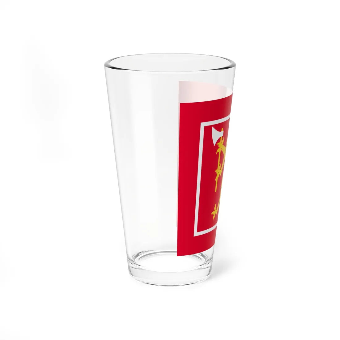 Standard of the Military Police Company Norway (Norway) Pint Glass 16oz - Go Mug Yourself