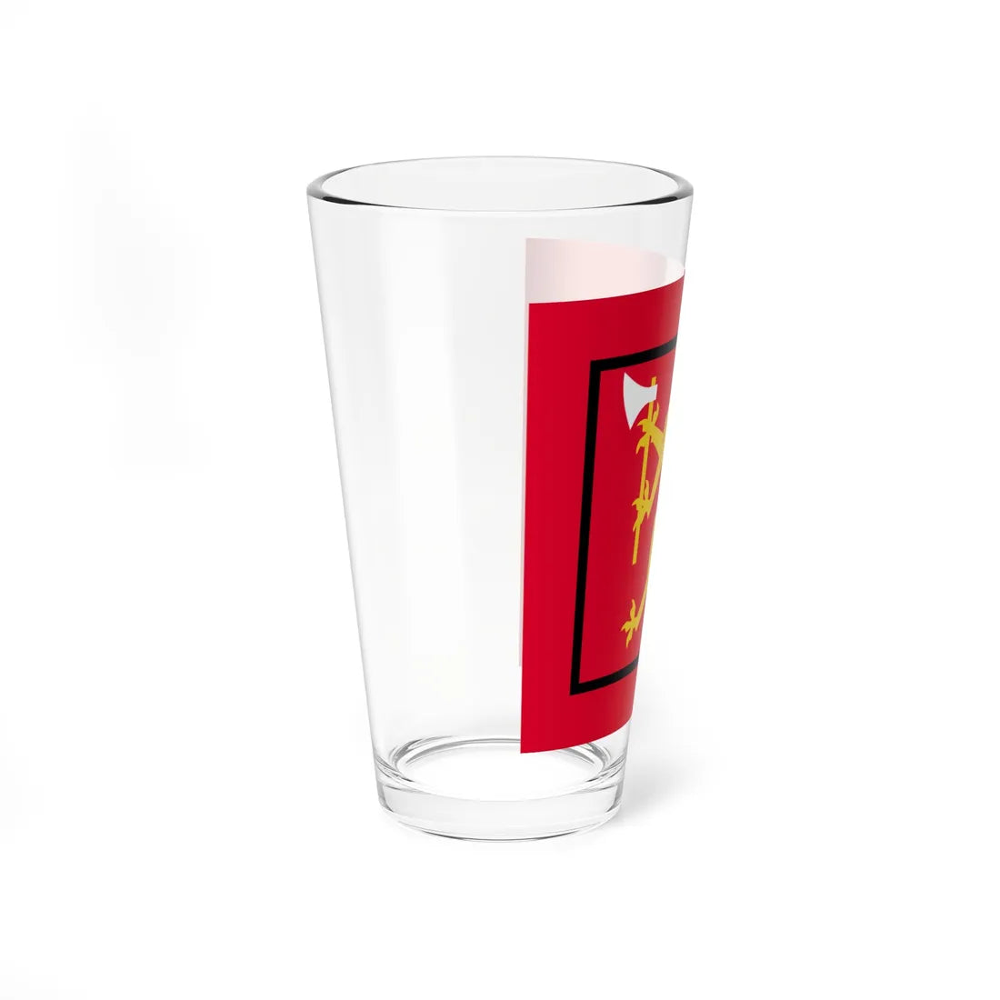 Standard of the Military Police Department Norway (Norway) Pint Glass 16oz - Go Mug Yourself