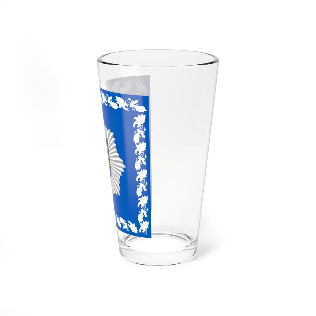 Standard of the Minister of Internal Affairs of Ukraine (Ukraine) Pint Glass 16oz - Go Mug Yourself