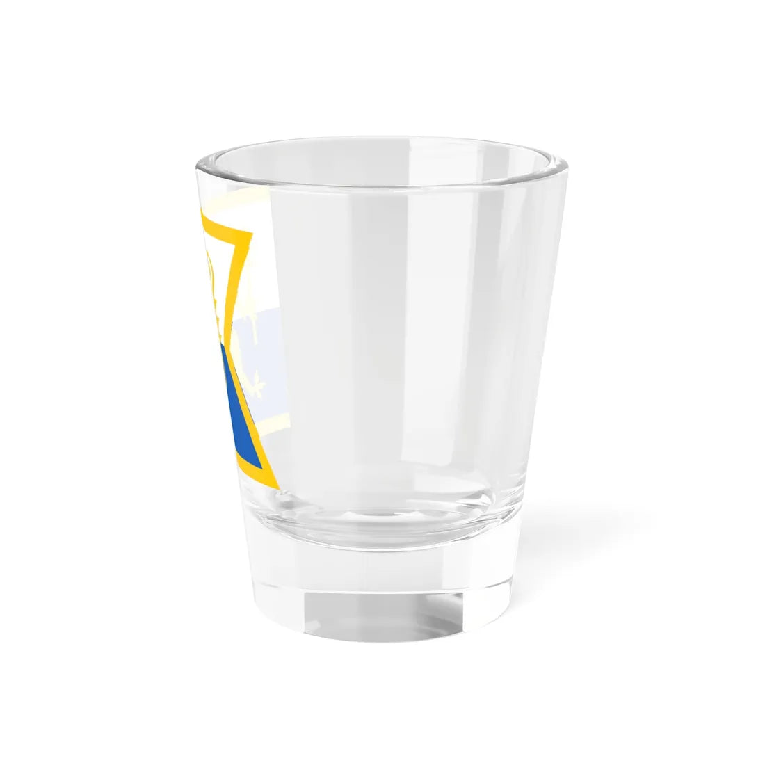 Standard of the Norwegian Armoured Battalion (Norway) Shot Glass 1.5oz - Go Mug Yourself