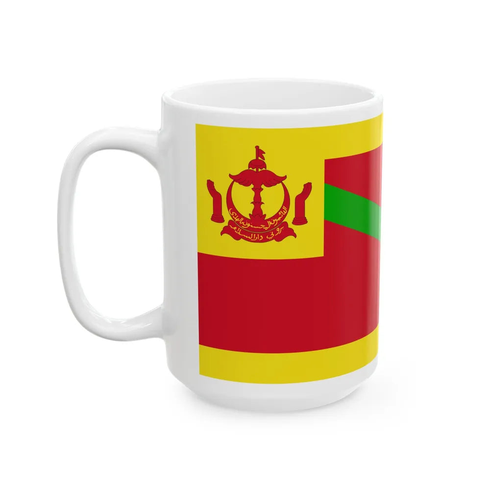 Standard of the Pehin Orang Kaya Perbendaharaan Diraja (Brunei) White Coffee Mug - Go Mug Yourself