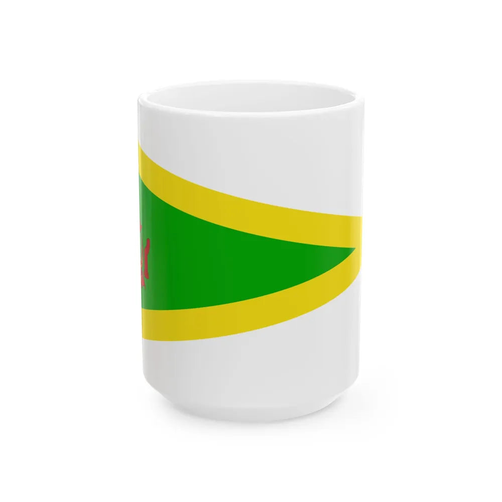 Standard of the Pehin Sanggamara Asgar Diraja (Brunei) White Coffee Mug 15oz - Go Mug Yourself