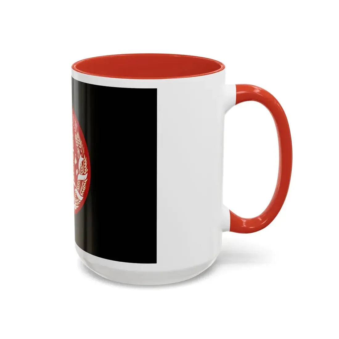 Standard of the President of Afghanistan 2004 to 2013 - Accent Coffee Mug - Go Mug Yourself