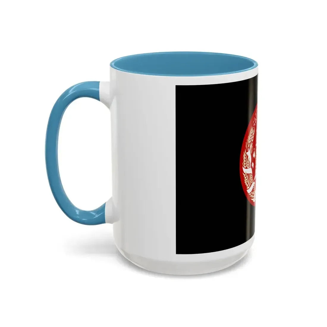 Standard of the President of Afghanistan 2004 to 2013 - Accent Coffee Mug - Go Mug Yourself