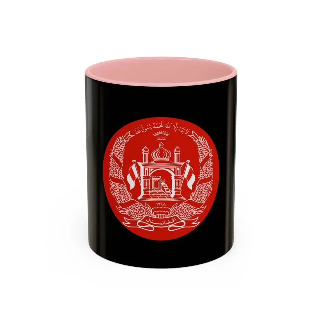 Standard of the President of Afghanistan - Accent Coffee Mug 11oz Pink - Go Mug Yourself