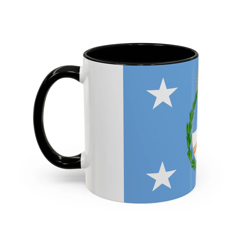 Standard of the President of Argentina Afloat - Accent Coffee Mug - Go Mug Yourself