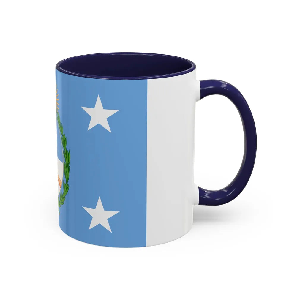 Standard of the President of Argentina Afloat - Accent Coffee Mug - Go Mug Yourself