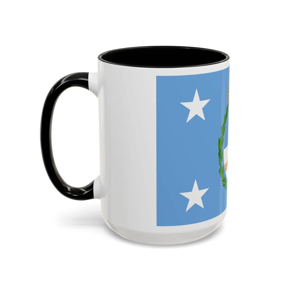 Standard of the President of Argentina Afloat - Accent Coffee Mug - Go Mug Yourself