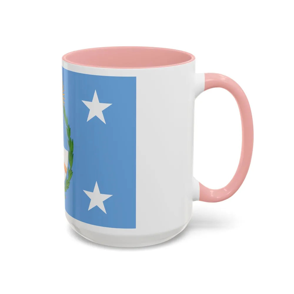 Standard of the President of Argentina Afloat - Accent Coffee Mug - Go Mug Yourself