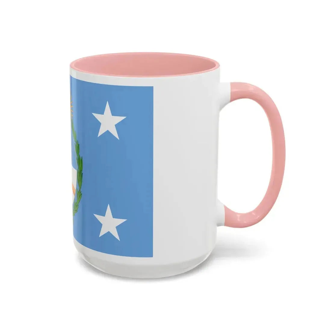 Standard of the President of Argentina Afloat - Accent Coffee Mug - Go Mug Yourself
