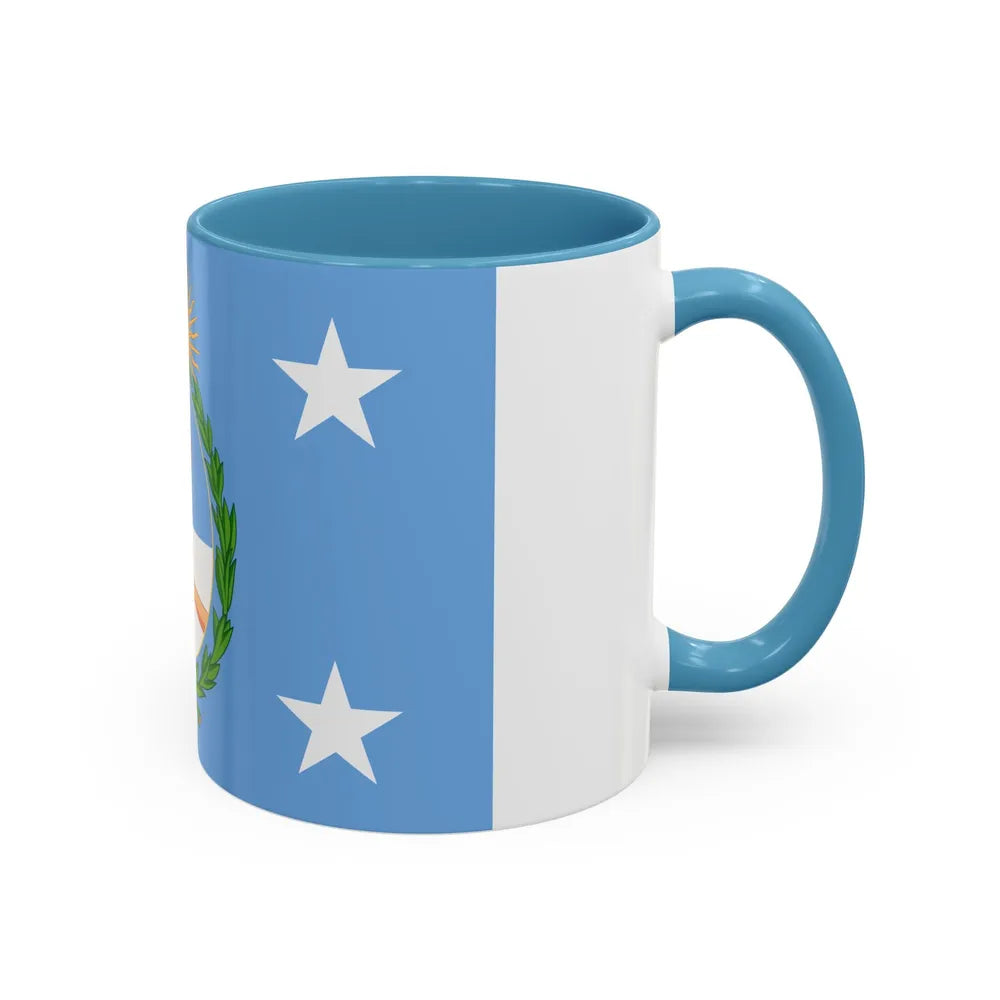 Standard of the President of Argentina Afloat - Accent Coffee Mug - Go Mug Yourself