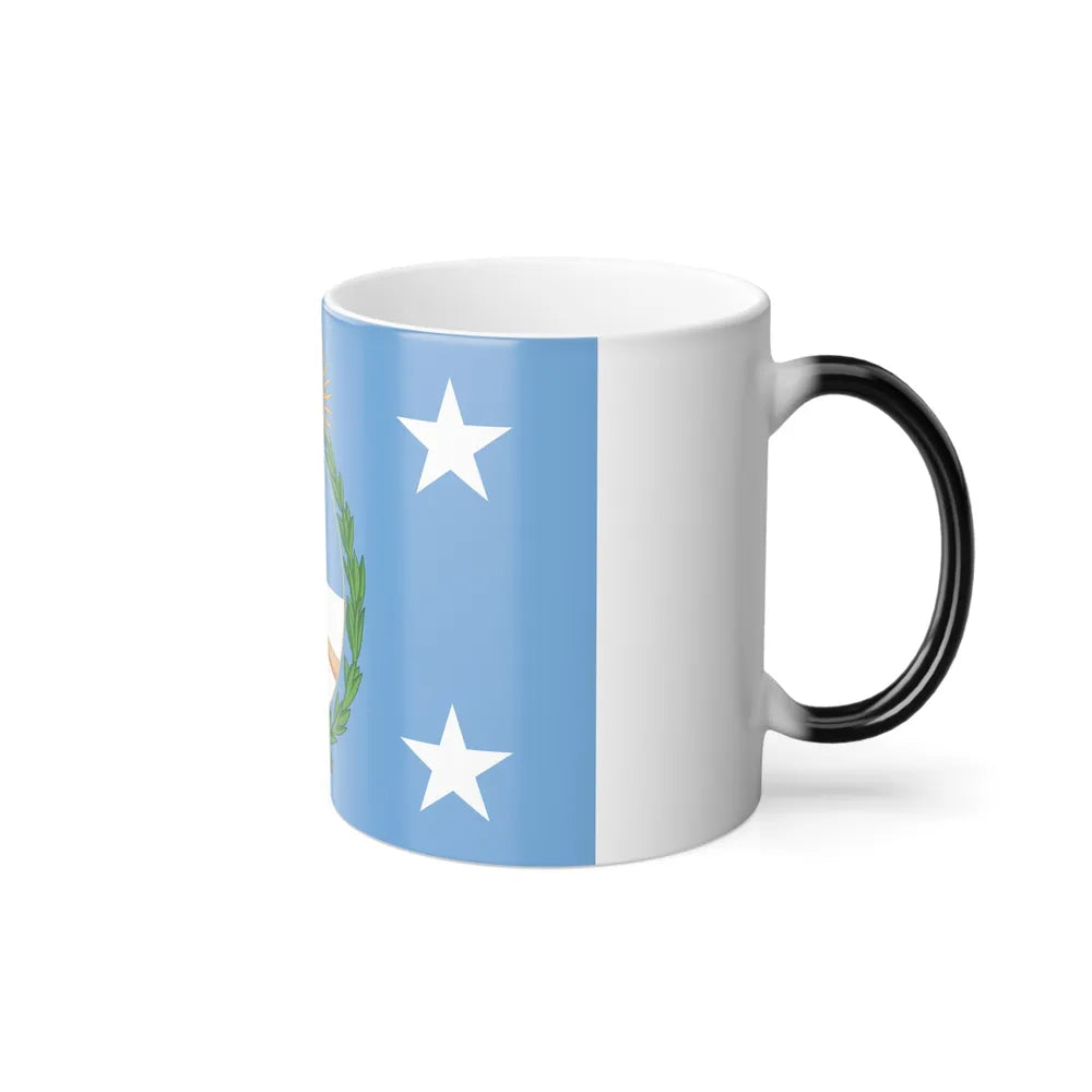 Standard of the President of Argentina Afloat - Color Changing Coffee Mug-Go Mug Yourself