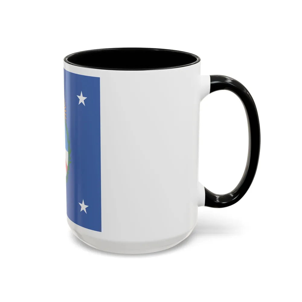 Standard of the President of Argentina Land - Accent Coffee Mug - Go Mug Yourself