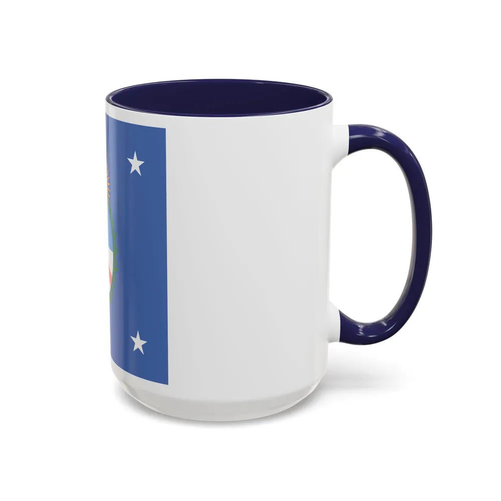Standard of the President of Argentina Land - Accent Coffee Mug - Go Mug Yourself